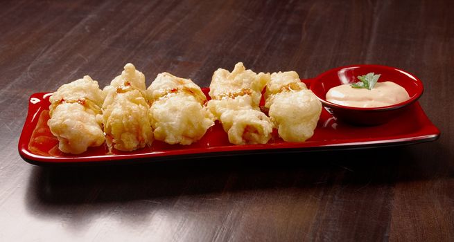 Fish & chips.Japanese fried tempura 