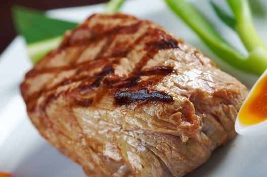 Japanese Kobe beef  Roast.Shallow depth-of-field.