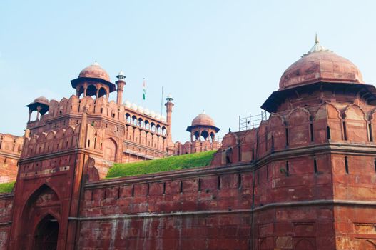India, Delhi, the Red Fort, it was built by Shahjahan as the Delhi citadel of the 17th Century