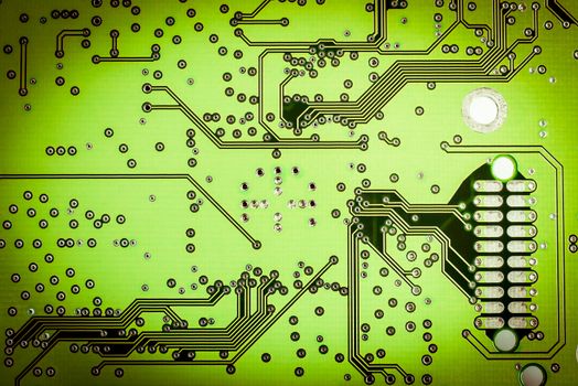An image of microchip background - technology concept 