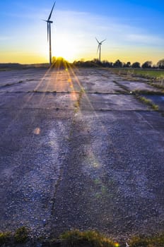 An image of wind farm