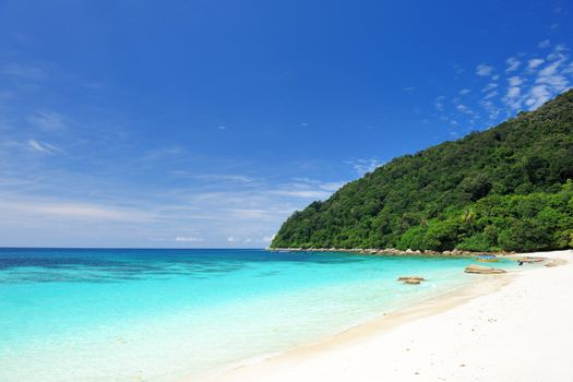 Beautiful beach at Perhentian islands, Malaysia