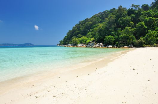 Beautiful beach at Perhentian islands, Malaysia