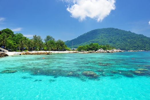 Beautiful beach at Perhentian islands, Malaysia