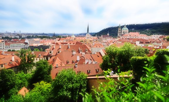 An image of city of Prague details