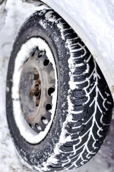 An image of snow tire