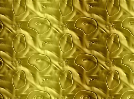 design of abstract golden metallic surface as background and texture
