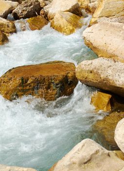 
mountain river.  Turkey.