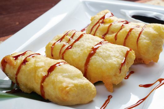 Traditional Japanese dessert fruit.closeup
