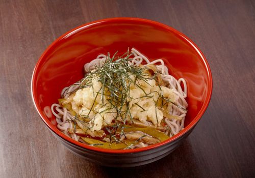 Noodles with mushroom