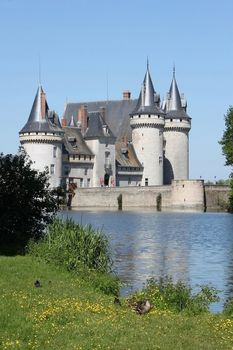 castle of the sully-on-Loire in the loiret