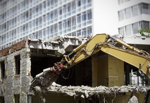 Demolishing a House