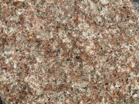 close up view of a cut boulder of different color