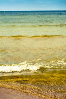 An image of baltic sea at sunny day