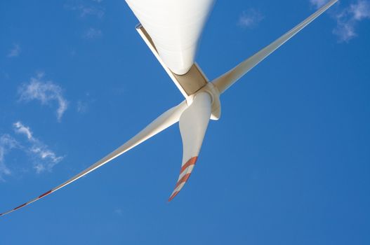 An image of windturbine on sunny day