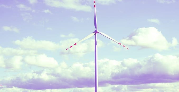 An image of windturbine on sunny day