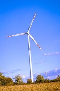 An image of windturbine on sunny day