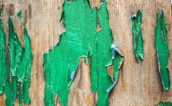 An image of old painted wood