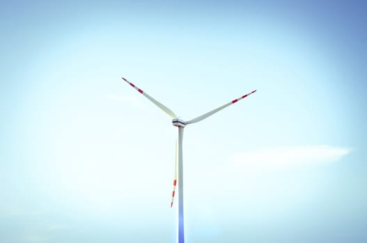 An image of windturbine on sunny day