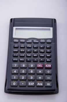 an image of calculator isolated on white