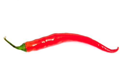 An image of red chilli pepper isolated
