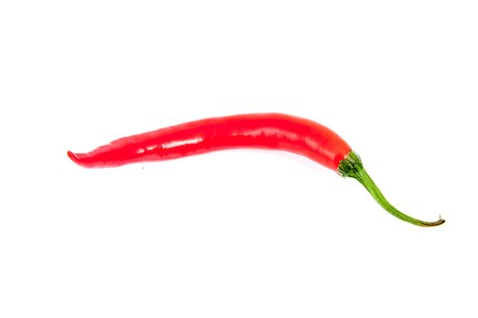 An image of red chilli pepper isolated