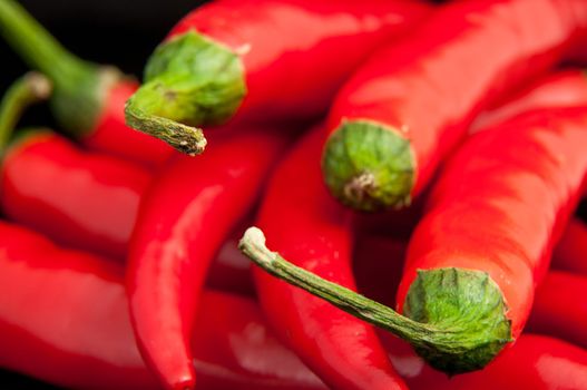 An image of red chilli pepper isolated