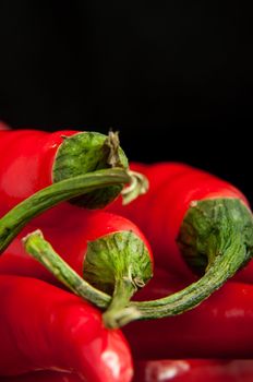 An image of red chilli pepper isolated