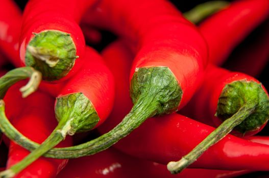 An image of red chilli pepper isolated