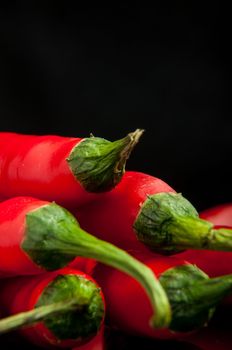 An image of red chilli pepper isolated