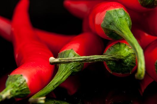 An image of red chilli pepper isolated