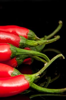An image of red chilli pepper isolated