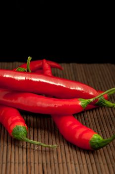 An image of red chilli pepper isolated