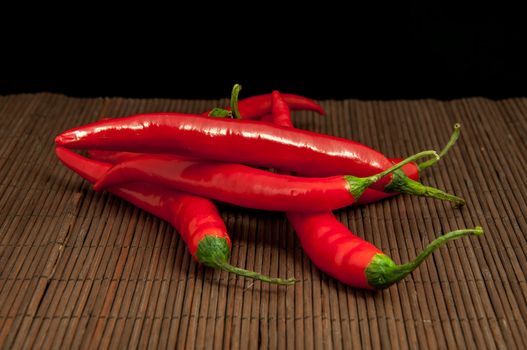 An image of red chilli pepper isolated