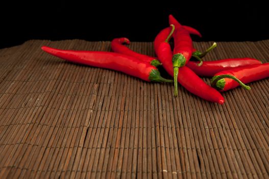 An image of red chilli pepper isolated