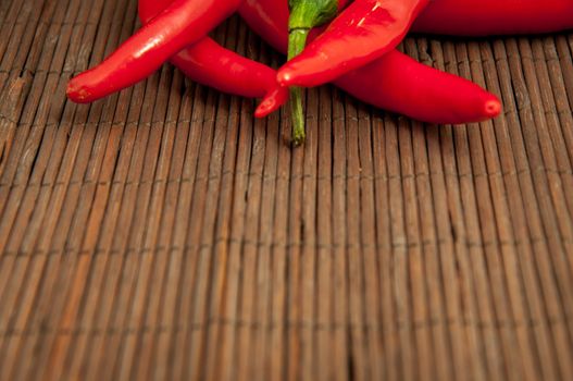 An image of red chilli pepper isolated