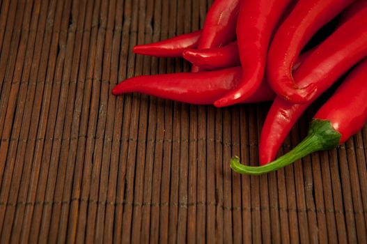 An image of red chilli pepper isolated