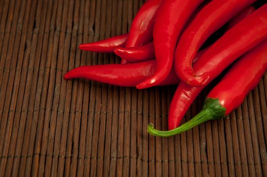 An image of red chilli pepper isolated
