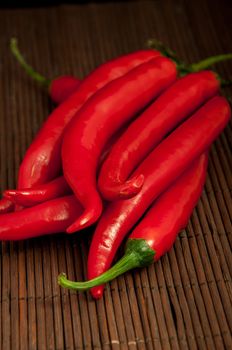 An image of red chilli pepper isolated