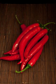 An image of red chilli pepper isolated