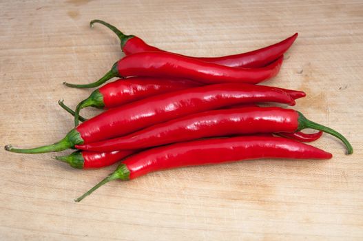 An image of red chilli pepper isolated