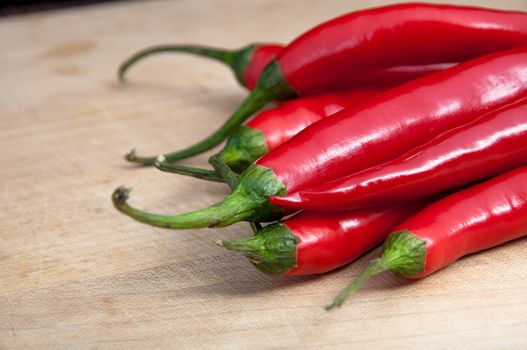 An image of red chilli pepper isolated