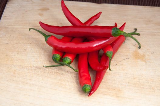 An image of red chilli pepper isolated