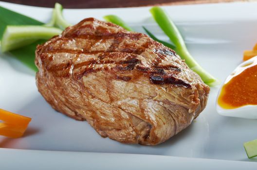 Japanese Kobe beef  Roast.Shallow depth-of-field.