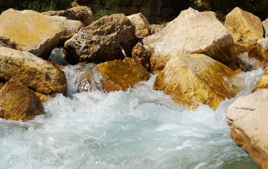
mountain river.  Turkey.