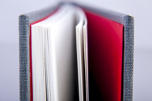 An image of book macro photography. Shallow depth of field.
