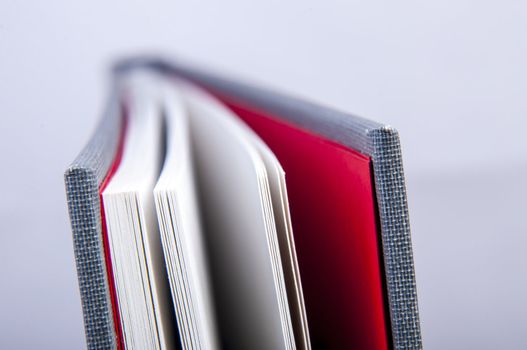An image of book macro photography. Shallow depth of field.