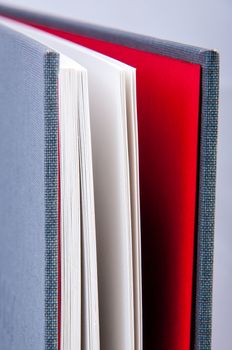 An image of book macro photography. Shallow depth of field.