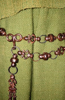Reconstruction of antique Celtic clothing and jewelry