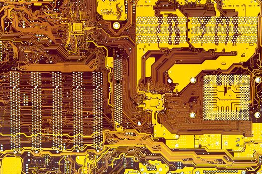 An image of macro shoots of motherboard